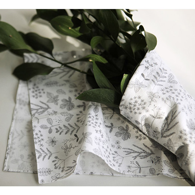 Pattern cotton handkerchief