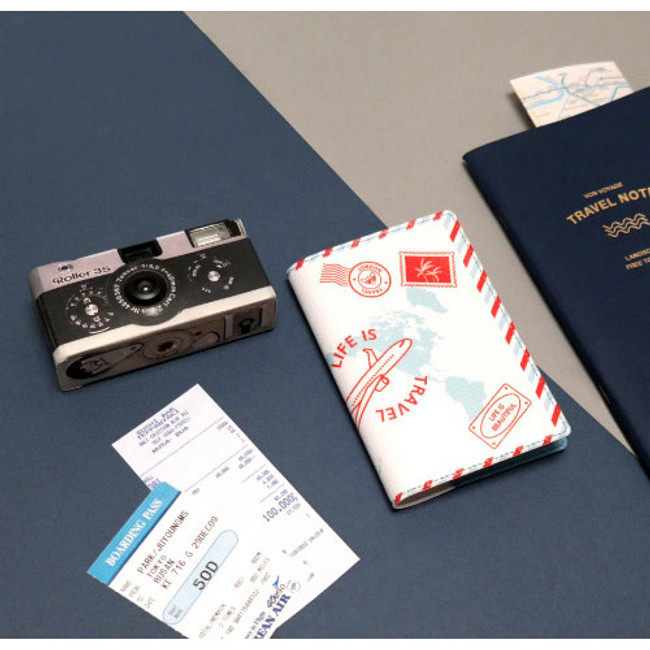 Holiday RFID blocking passport case