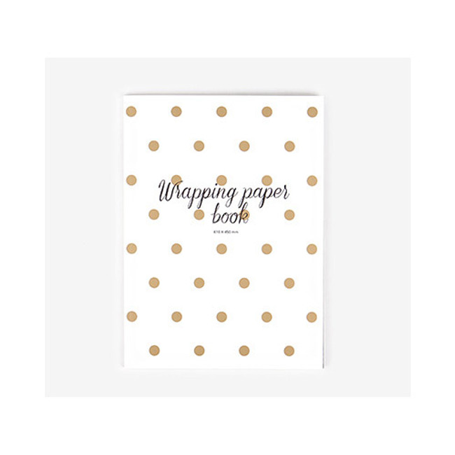 Pattern wrapping paper book