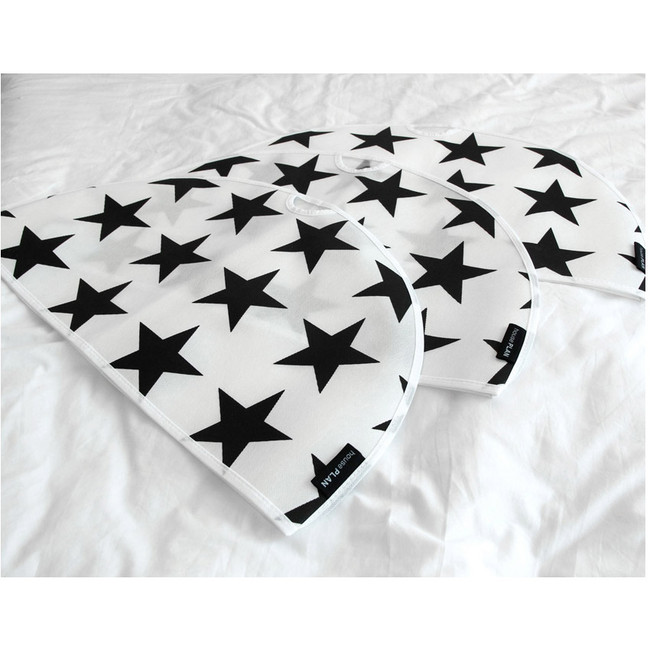 Star - Scandic pattern half clothes suit garment storage bag