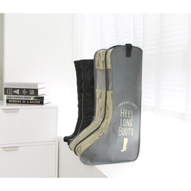 Yellow - Pastel scandic long boots storage bag