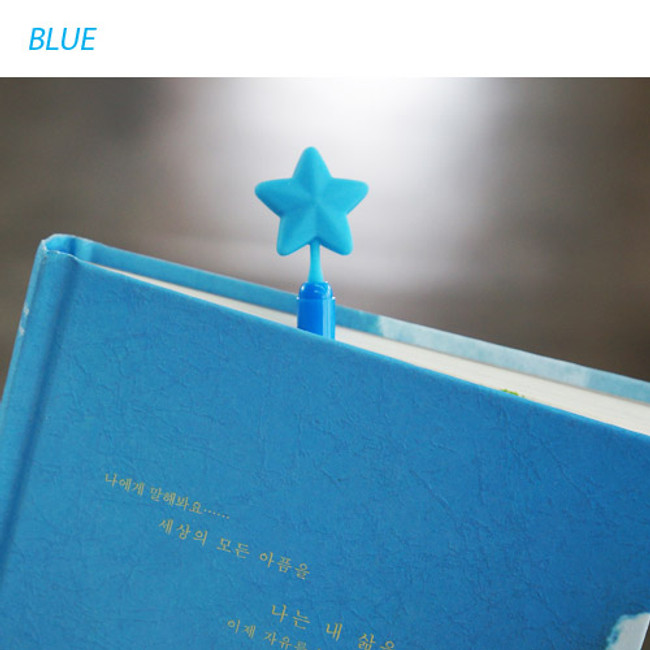 Blue - Star dream black pen 0.7mm