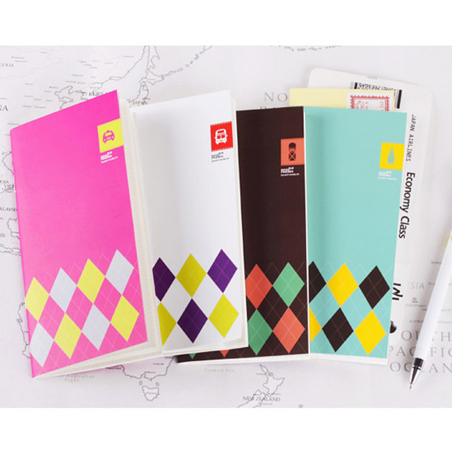 My only special argyle pattern notebook