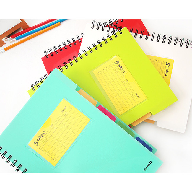 2young Color index wirebound my lined notebook - fallindesign