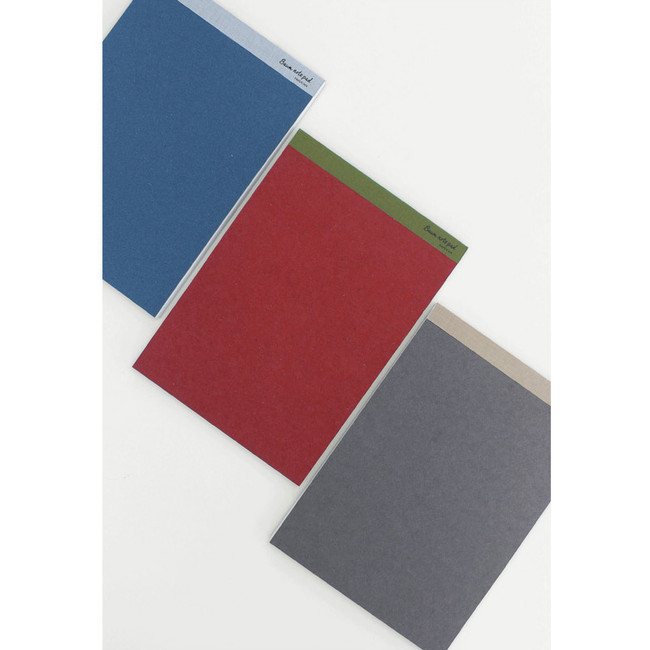Baum eco recycled A4 size plain notepad