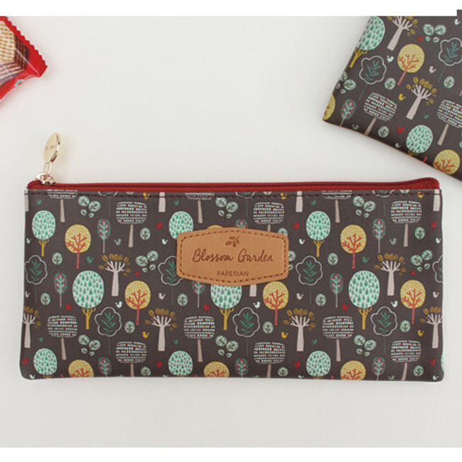 Central park - Blossom garden zipper pencil case