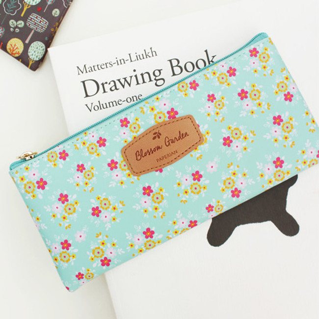 Yum Yum - Blossom garden zipper pencil case