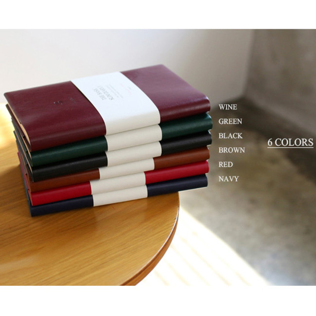 Colors of 2016 The basic undated slim diary