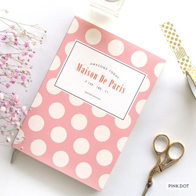 Pink dot - 2016 Maison de paris undated diary