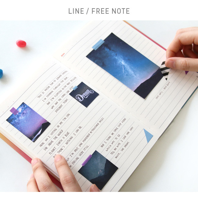 Line / Free note
