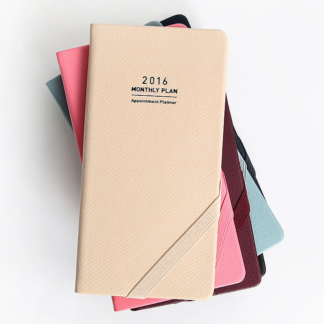 2016 Appointment small dated monthly planner 