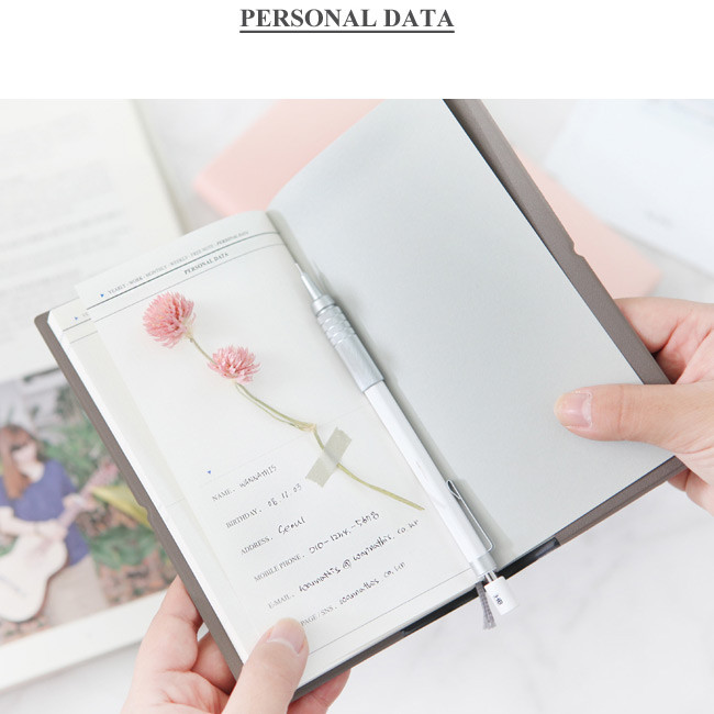 Personal data - 2016 Pictogram life small dated diary