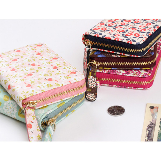 Pour vous melody pattern zip around wallet