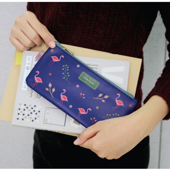 Little forest zipper pencil case