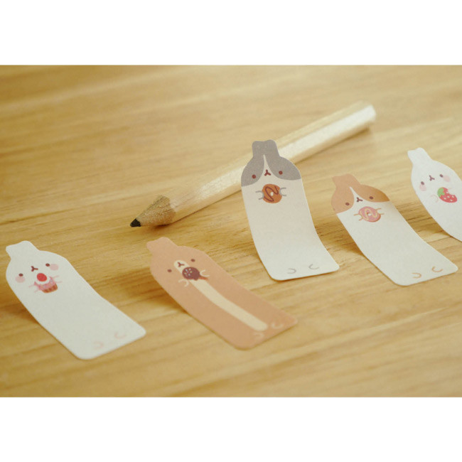 Molang sticky memo notes bookmark