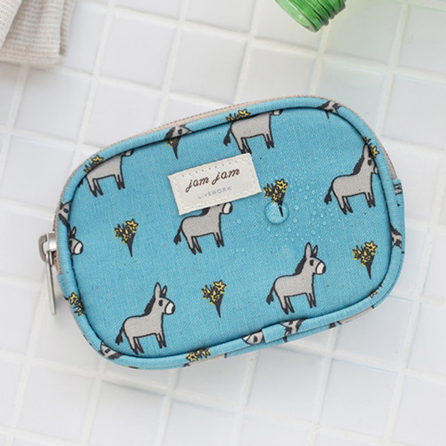 Jam Jam pattern card case pouch