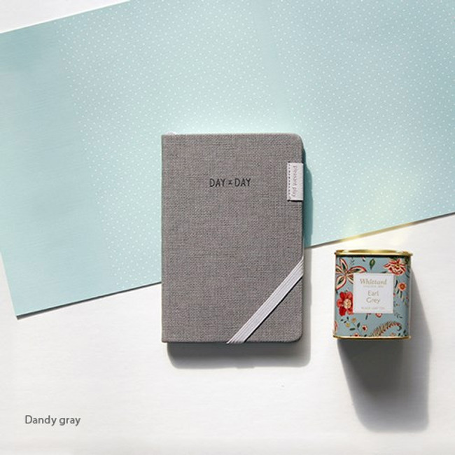 Dandy gray - Day by Day small notebook