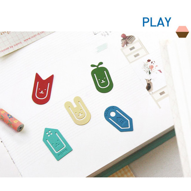 Play - Mini bookmark set ver.2