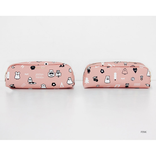 Pink - Ghost pop boo small pouch