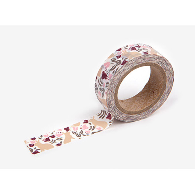 Masking tape single - Botanic garden rabbit