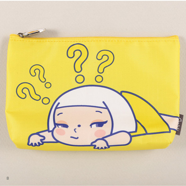 B - Cooloki Pattern zipper pouch