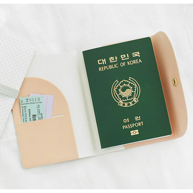 Vintage pink - 2NUL Daily nice passport cover