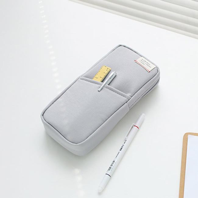 Warm gray - A low hill basic standard pocket block pouch