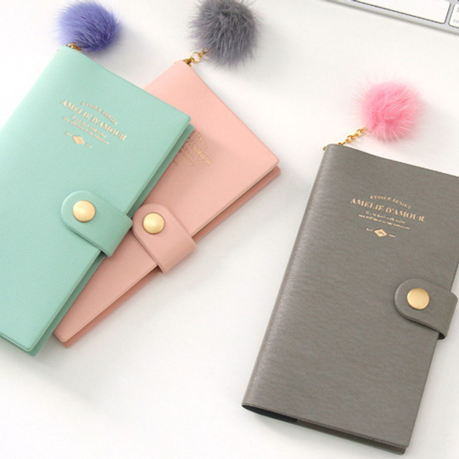 Amelie weekly dated diary with fox tassel