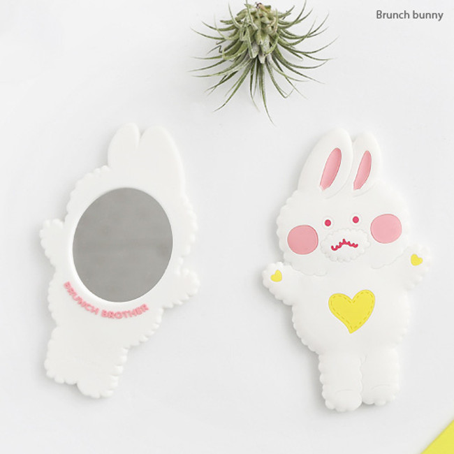 Bunny - Brunch brother pocket hand mirror 