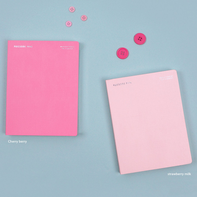Rihoon Awesome pink undated monthly planner scheduler