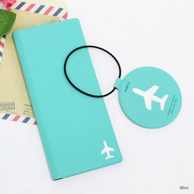 Mint - Fenice Simple RFID blocking large passport cover 