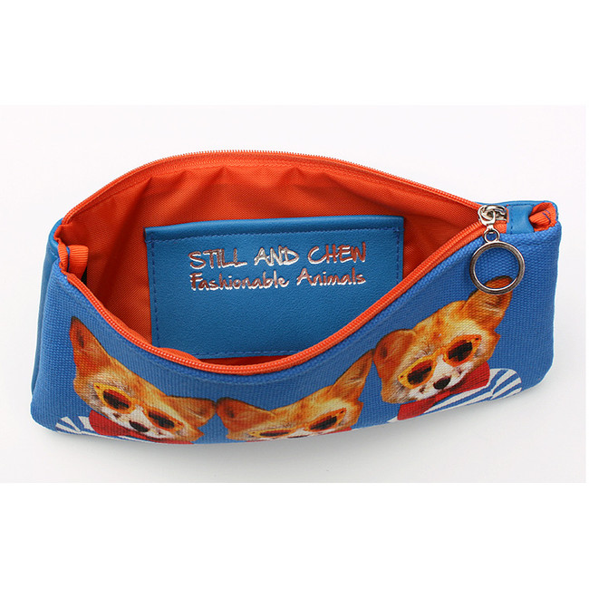 Gentle fox - Fashionable animal mixmatch zipper