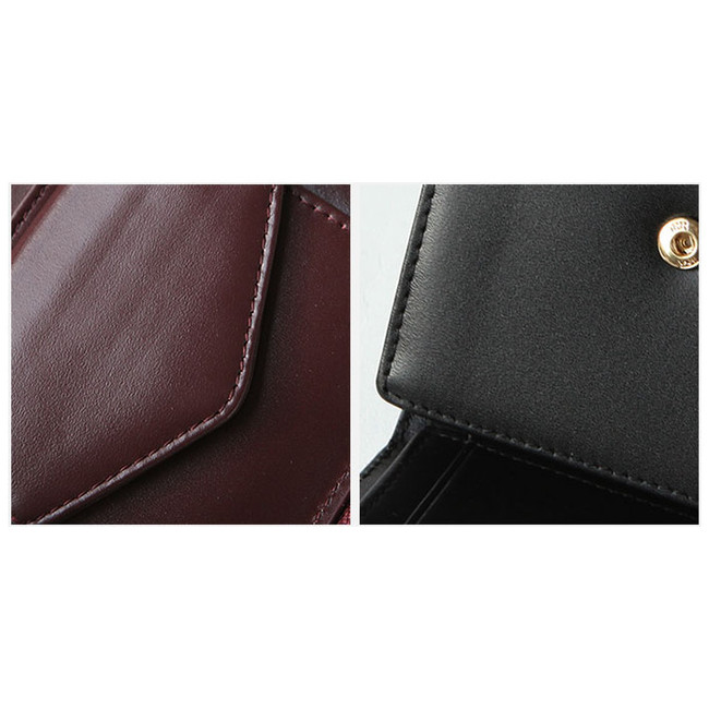 With Alice Think about w Genuine Leather zip around wallet