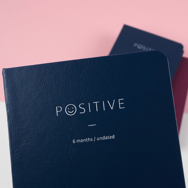 Positive small undated diary scheduler