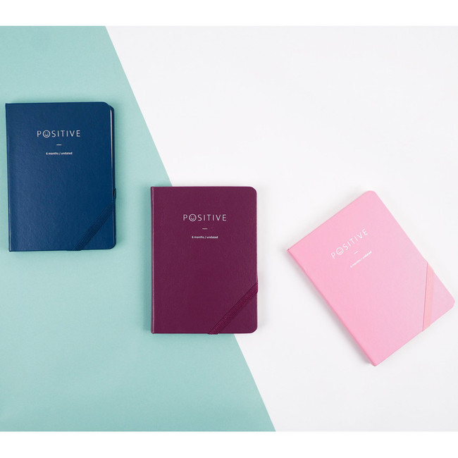Positive small undated diary scheduler