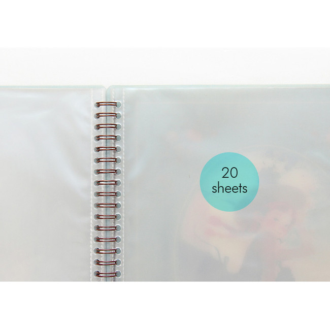 Ann of classic story A4 size clear pocket file holder