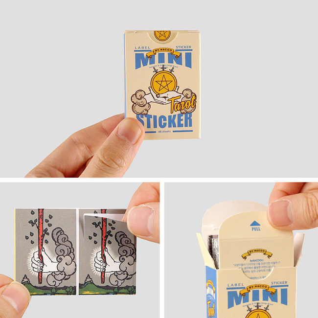 Tarot small label sticker set