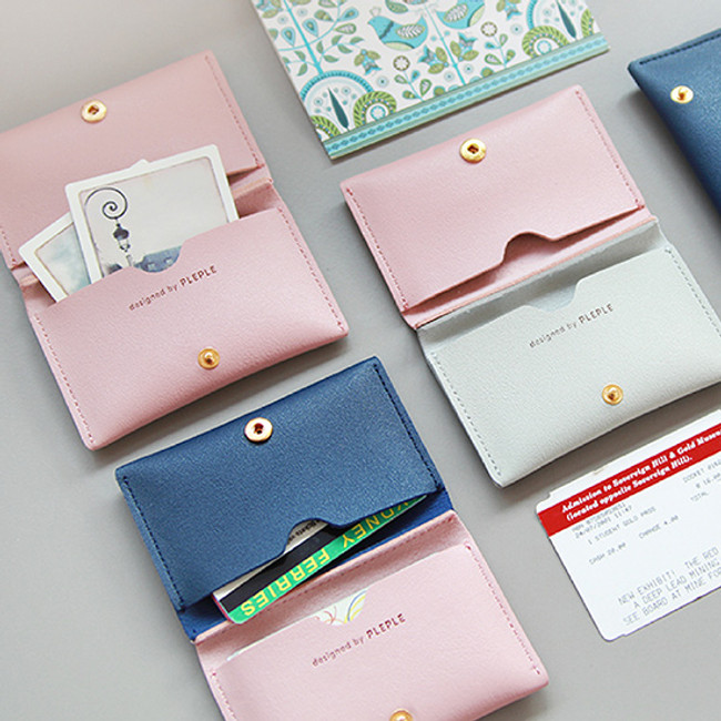 Multi purpose twin pocket card case