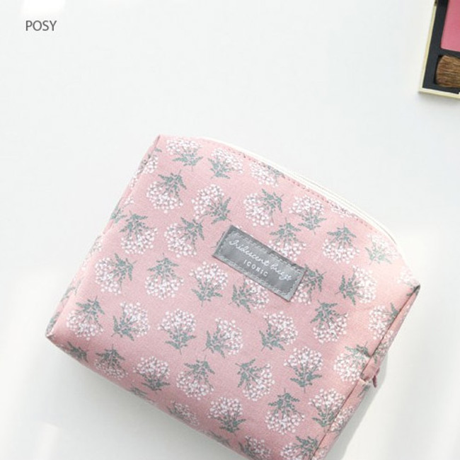 Posy - Comely pattern makeup pouch bag