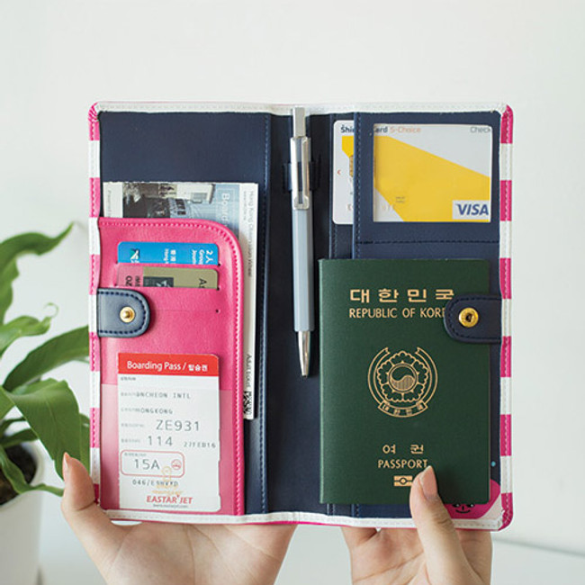 Everymonster travel long passport case