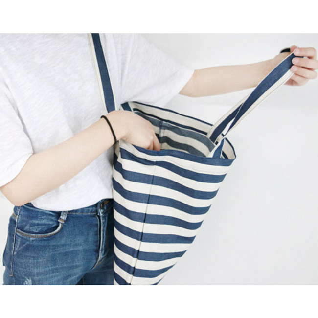 Bubble girl shoulder tote eco bag