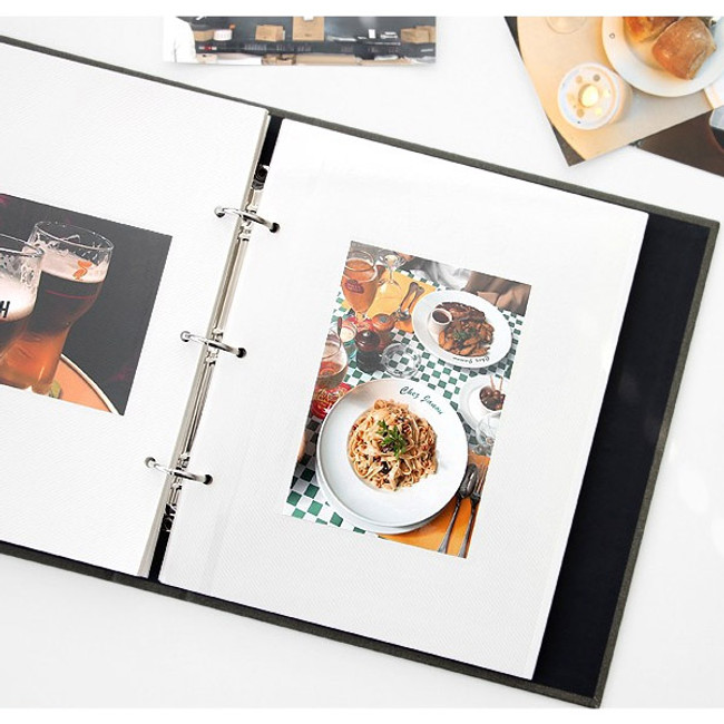 Sticky white - Piece of moment memory 3 ring binder