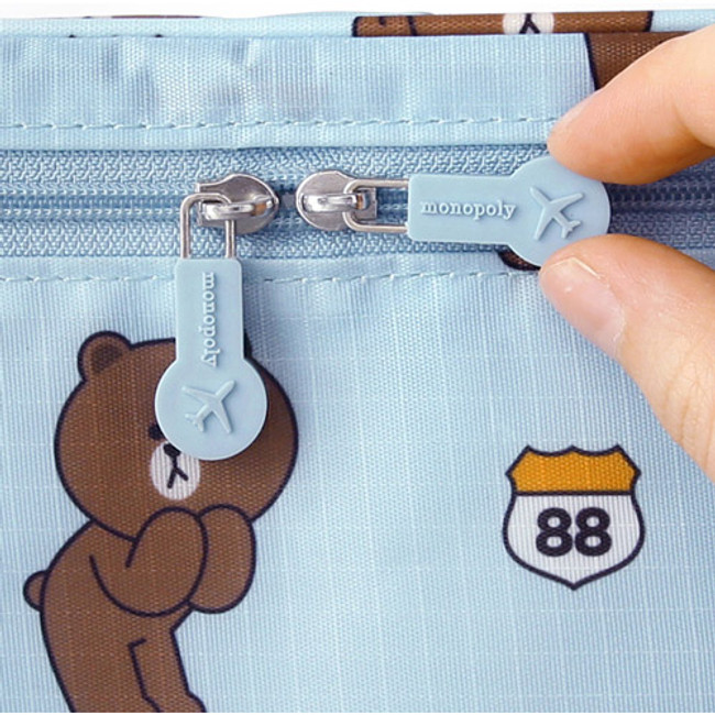 Line friends travel hanging toiletry pouch bag 