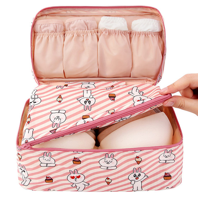 Line friends travel large pouch bag for underwear and bra