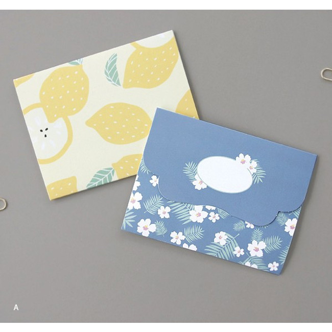 A - From letter paper and envelope set