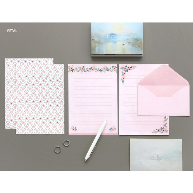 Petal - Pattern letter paper and envelope set for you