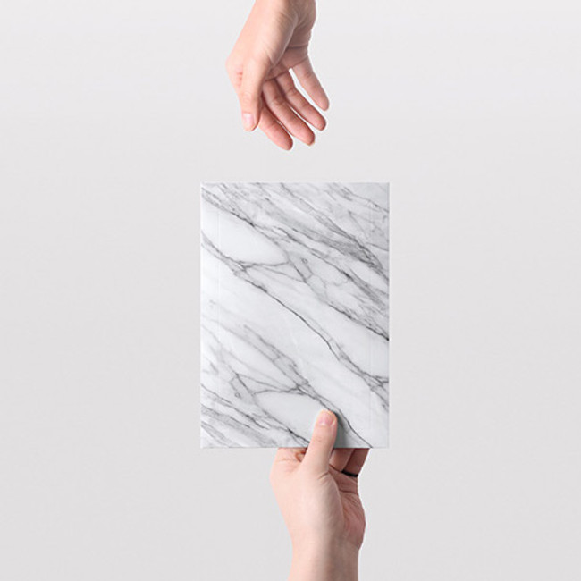 Marble drawing and calligraphy notepad