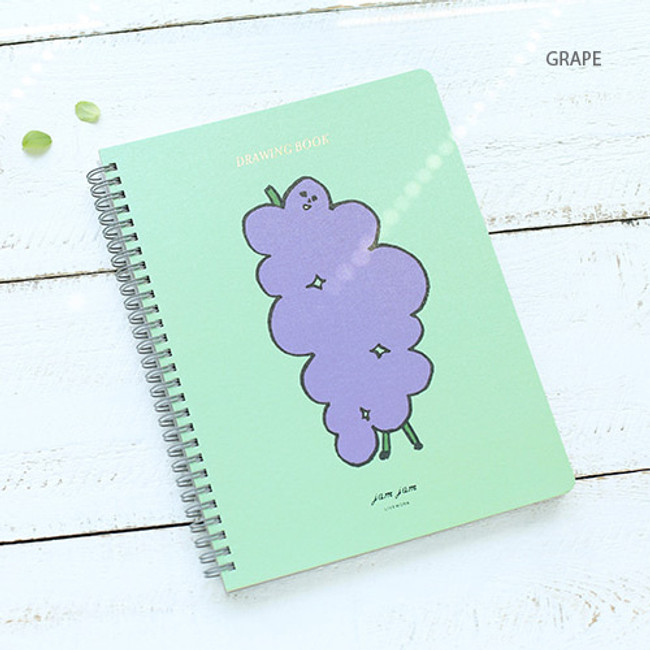 Jam Jam spiral drawing notebook