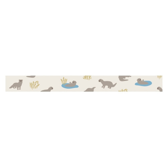 Deco 0.59"X11yd masking tape single - Otter 