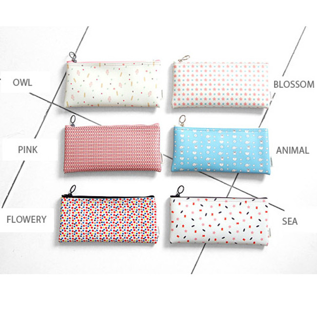 Patterns of Pattern zipper slim pencil case